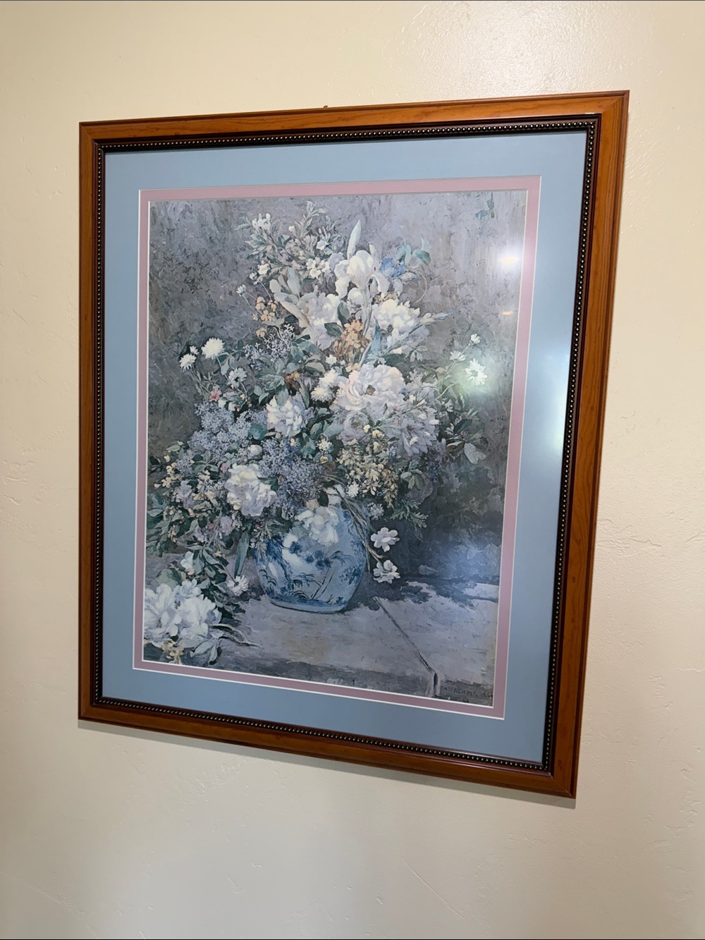 Pierre-Auguste Renoir Framed Floral Art Print